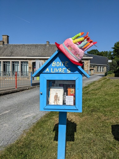 Boite à livres de La Reid